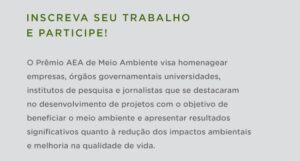 Inscreva seu trabalho AEA