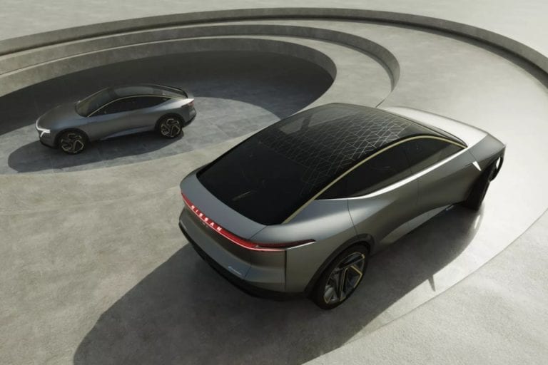 Carro elétrico de luxo