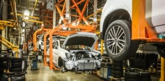 Produção automotiva em 2018