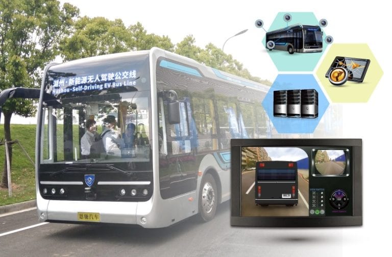 ônibus autônomos