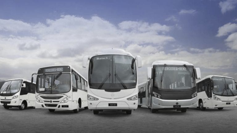 Emplacamentos de ônibus têm alta de 72,9% no ano