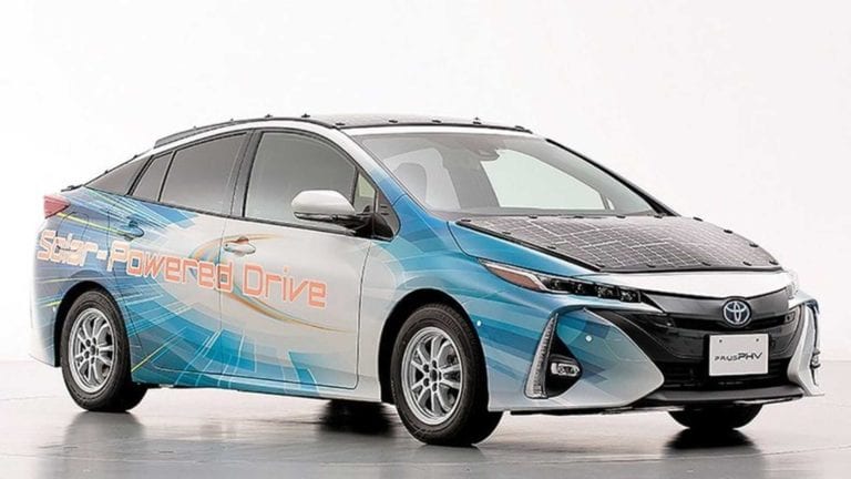 Toyota Prius movido a energia solar