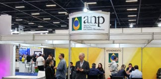 Estande da ANP na ExpoPostos 2019, que aconteceu em São Paulo de 13 a 15 de agosto. / Crédito: Divulgação ANP