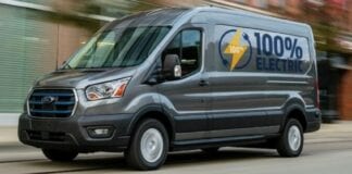 Van elétrica Ford E-Transit