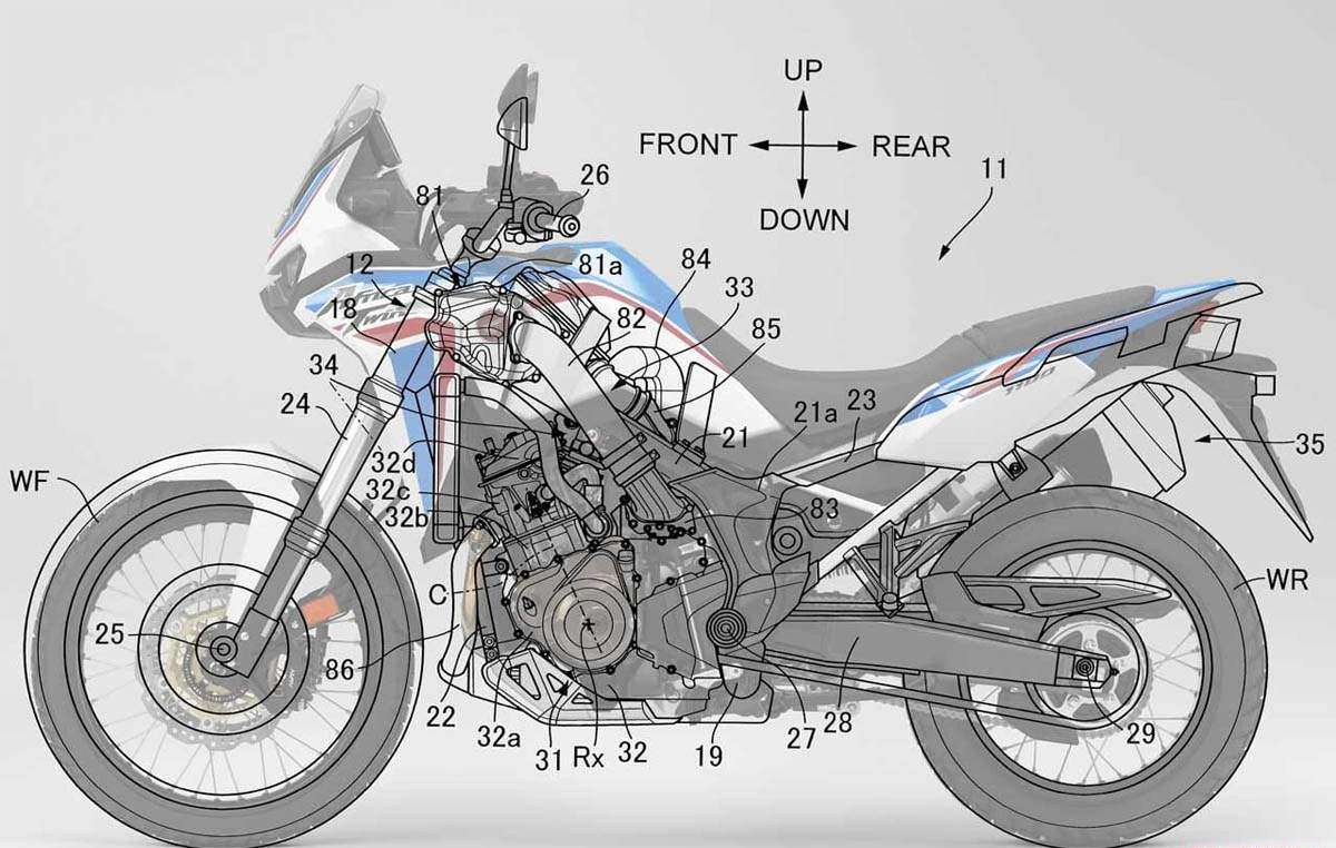 motor honda africa twin