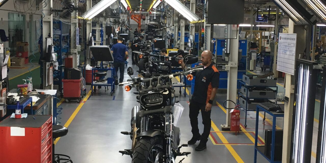 Produção de motos cresce